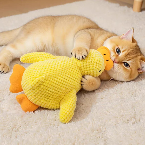 Cuddly Duck Dog Toy